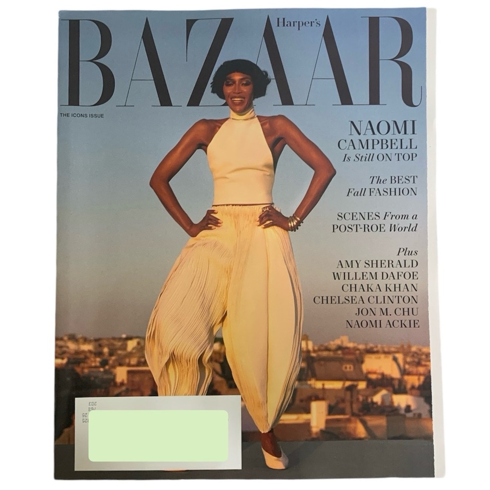 Harpers Bazaar Magazine September 2024 Naomi Campbell On Top Best Fall Fashion